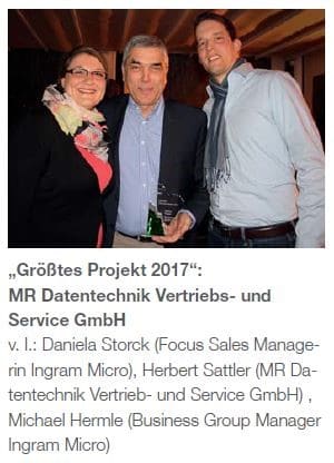 Gruppenbild Lexmark Channel Award 2017