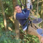 Hacker Bootcamp 2020 Teilnehmer im Kletterwald