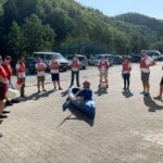 Hacker Bootcamp Einweisung Kanu fahren