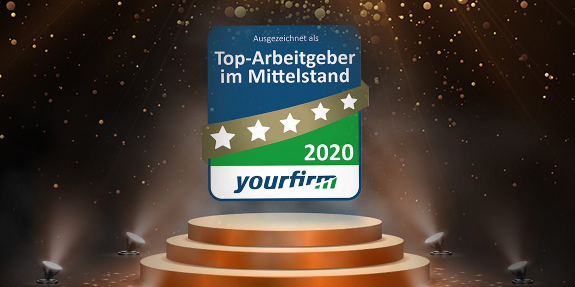 Headergrafik zur Auszeichnung Top Arbeitgeber 2020