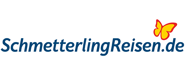 Schmetterling Reisen Logo