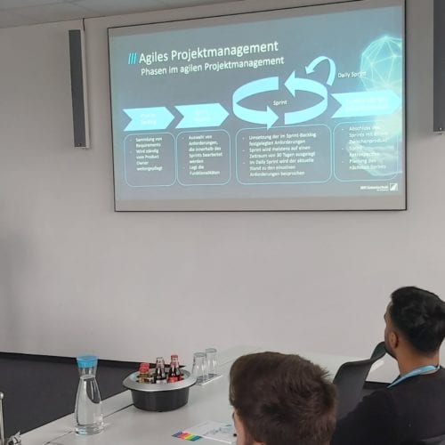 MR Inhouse Vortrag zu Agilem Projektmanagement