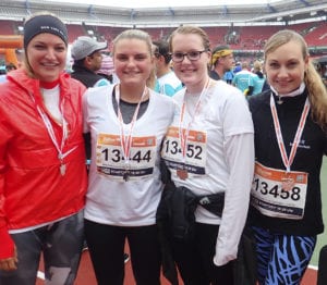 MR Datentechnik Gruppenfoto B2Run Lauf Nürnberg