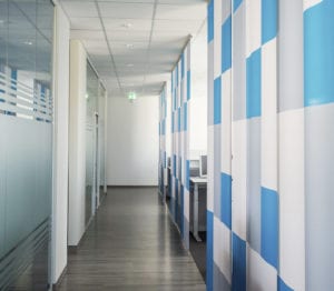 MR Datentechnik Bürogebäude Nürnberg Flur