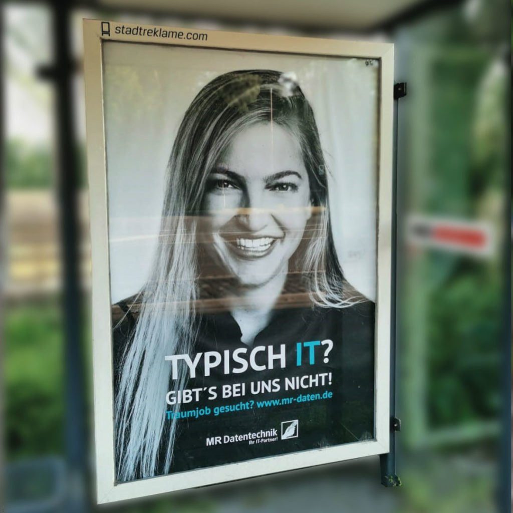 Kampagne MR Mitarbeiterin