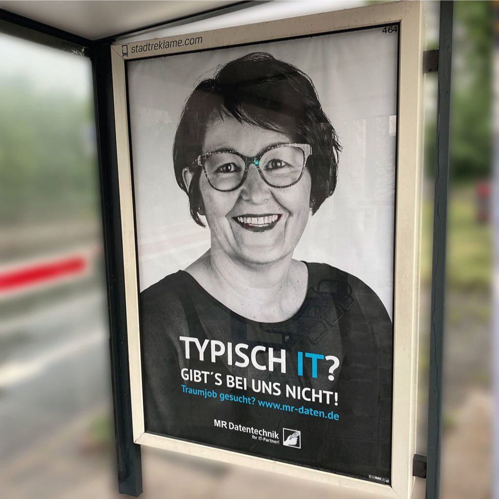 Kampagne MR Mitarbeiterin