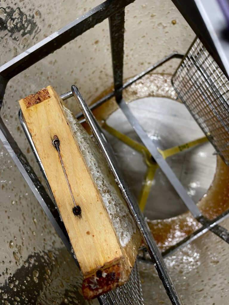 Detailaufnahme Honig schleudern