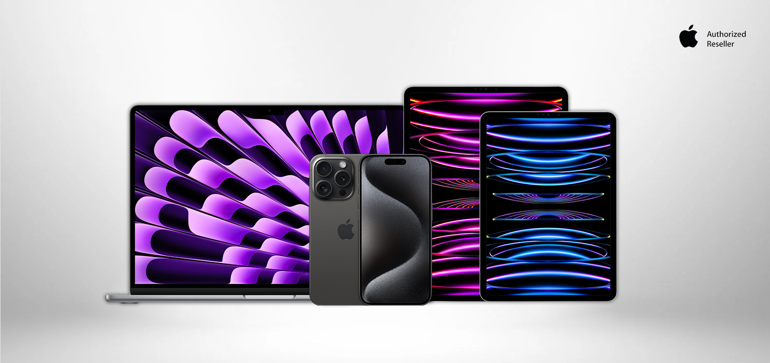 Apple MacBook Air, iPad Pro, iPhone 15 Pro