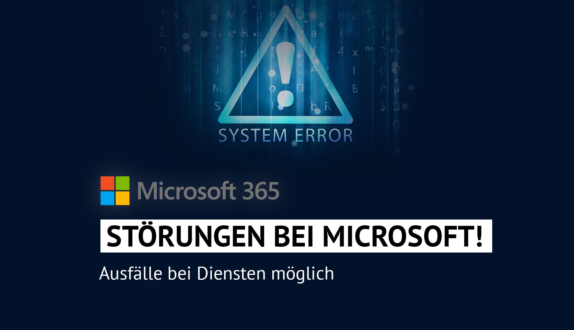Microsoft Störung Dienste