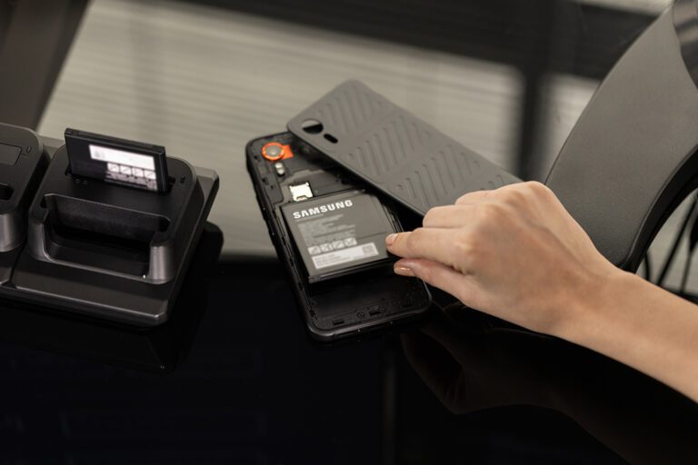 langlebiger, austauschbarer Akku