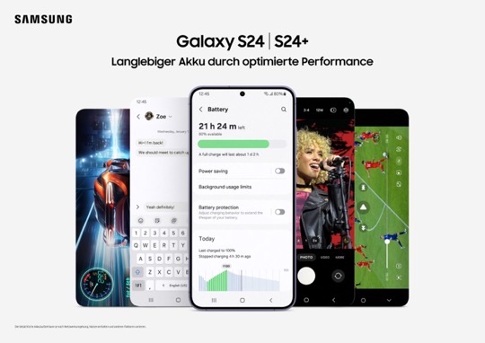 Samsung Galaxy S24 | langanhaltender, smarter Akku
